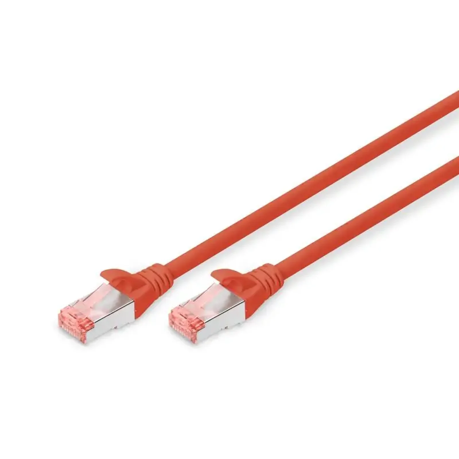 Патч-корд DIGITUS CAT 6 S-FTP, 1м, AWG 27/7, LSZH, червоний (DK-1644-010/R) UA