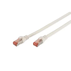 Патч-корд DIGITUS CAT 6 S-FTP, 2м, AWG 27/7, LSZH, білий (DK-1644-020/WH) UA