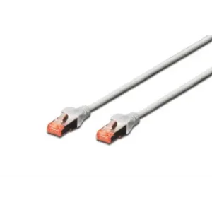 Патч-корд DIGITUS CAT 6 S-FTP, 30м, AWG 27/7, LSZH, сірий (DK-1644-300) UA
