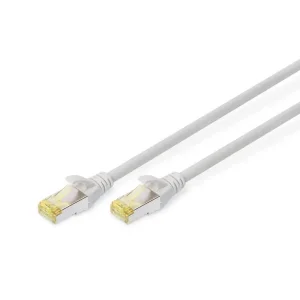 Патч-корд DIGITUS CAT 6a S-FTP, 0,25м, AWG 26/7, Cu, LSZH, сірий (DK-1644-A-0025) UA