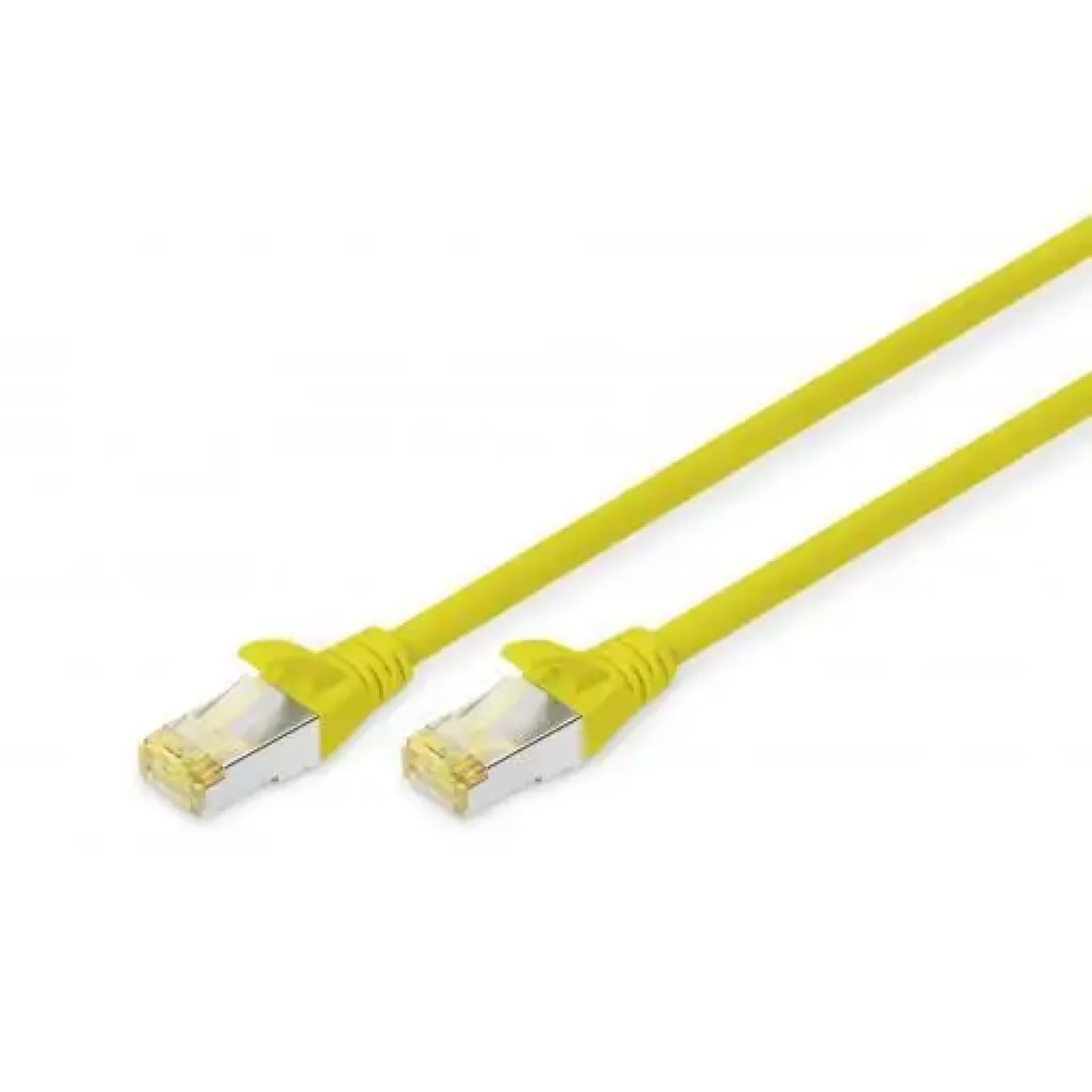 Патч-корд DIGITUS CAT 6a S-FTP, 1м, AWG 26/7, Cu, LSZH, жовтий (DK-1644-A-010/Y) UA