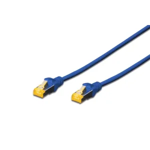 Патч-корд DIGITUS CAT 6a S-FTP, 2м, AWG 26/7, Cu, LSZH, синій (DK-1644-A-020/B) UA
