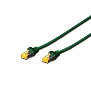 Патч-корд DIGITUS CAT 6a S-FTP, 3м, AWG 26/7, Cu, LSZH, зелений (DK-1644-A-030/G) UA
