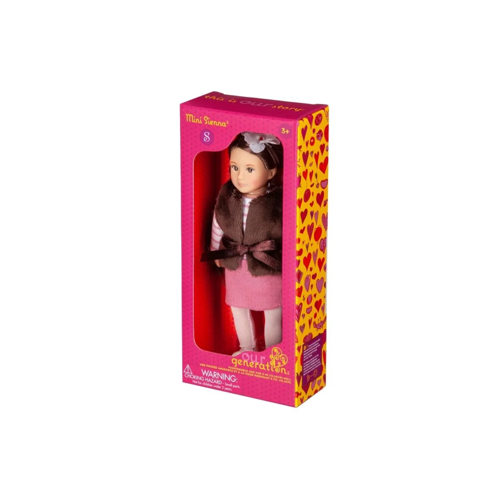 Лялька Our Generation Mini Сієна 15 cм, BD33006Z UA