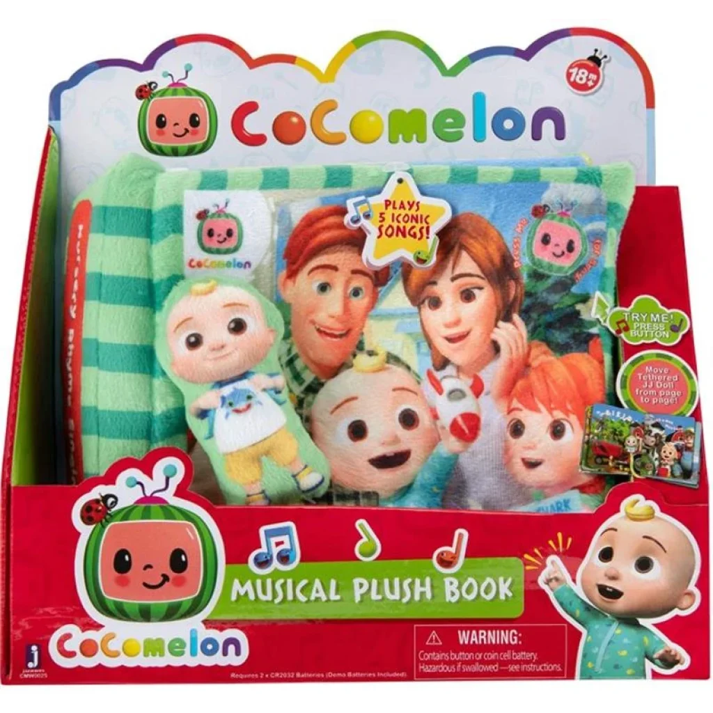 Ігровий набір CoComelon Feature Roleplay Музична плюшева книга, CMW0025
