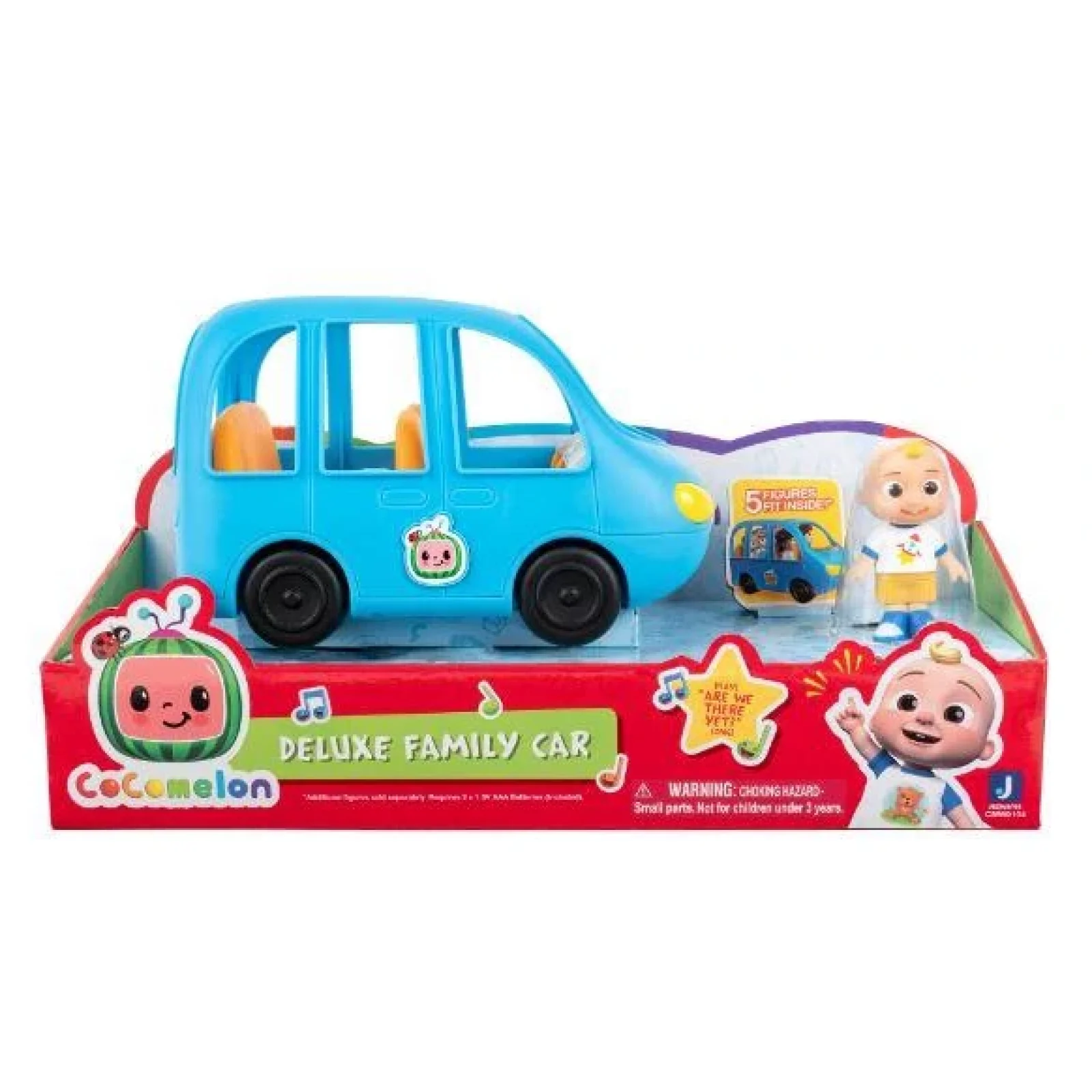 Ігровий набір CoComelon Deluxe Vehicle Family Fun Car Vehicle світло та звук, CMW0104