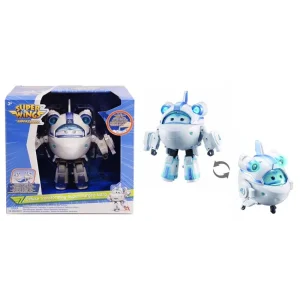 Ігрова фігурка-трансформер Super Wings Dulexe Transforming-Supercharged Астра (Astra), світло, звук, EU740433 UA