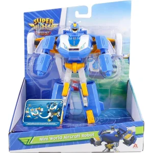 Ігрова фігурка-трансформер Super Wings Міні Повітряна База Робот, EU760288 UA