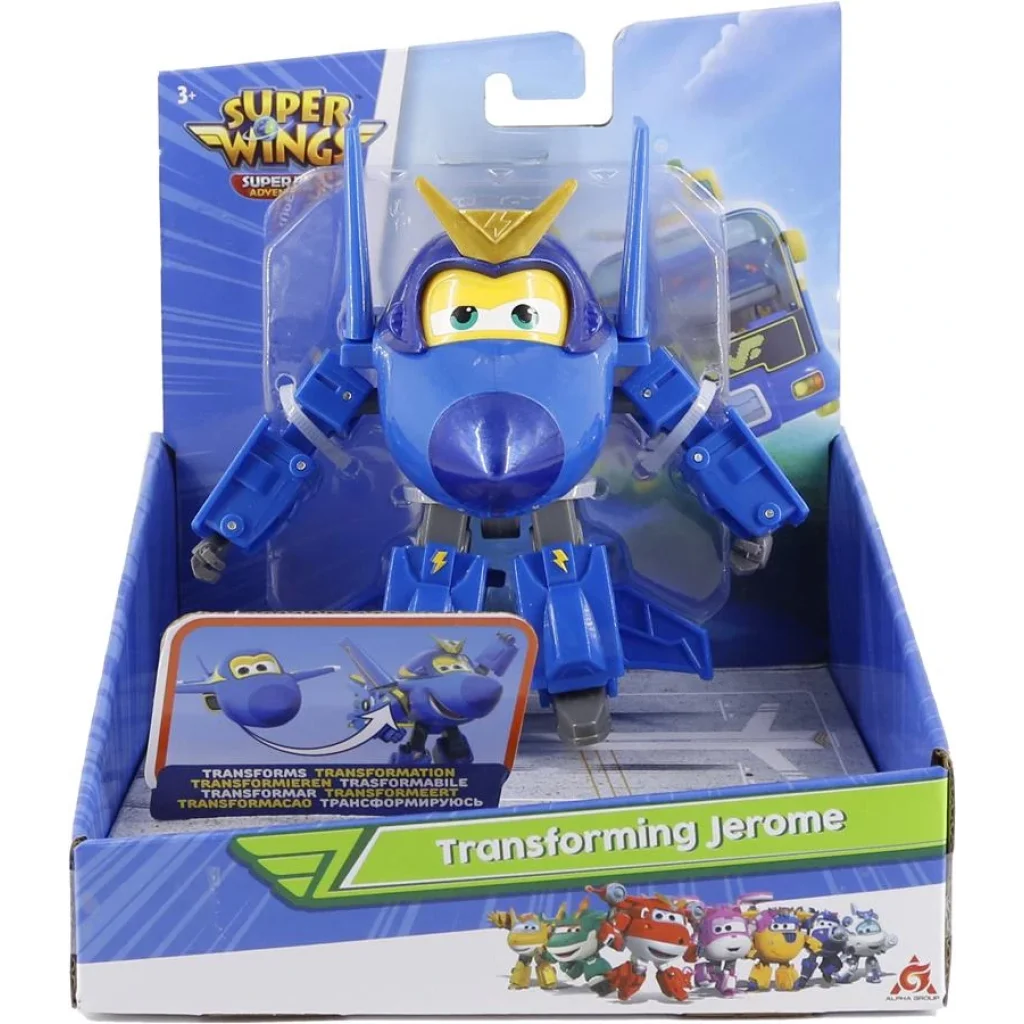 Ігрова фігурка-трансформер Super Wings Transforming Джером (Jerome), EU770230 UA