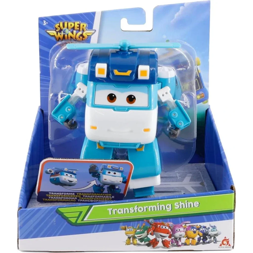 Ігрова фігурка-трансформер Super Wings Transforming Шайн (Shine), EU770239 UA