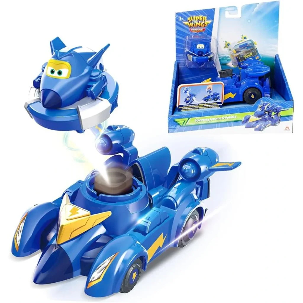 Ігровий набір Super Wings Spinning Vehicle Джером (Jerome), EU770330 UA