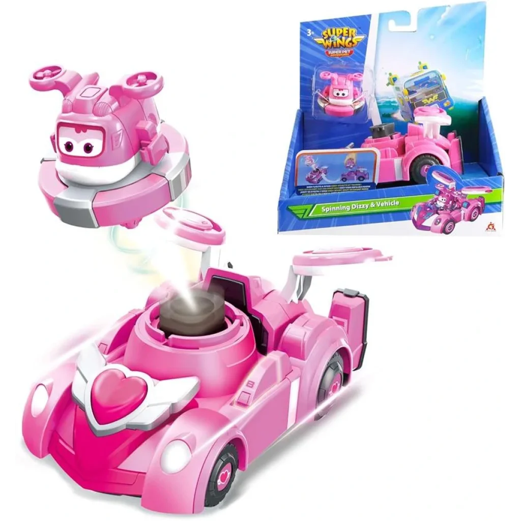 Ігровий набір Super Wings Spinning Vehicle Діззі (Dizzy), EU770340 UA