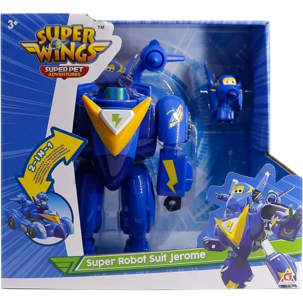 Ігровий набір Super Wings Super Robot Suit Джером (Jerome), EU770353 UA