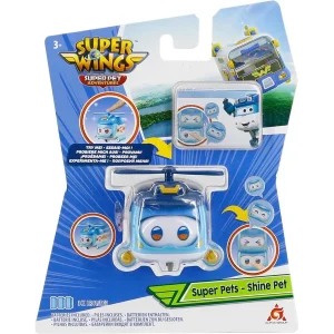 Ігрова фігурка Super Wings Super Pet Шайн улюбленець (Shine pet), світло, EU770420 UA