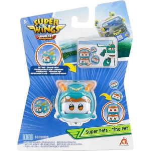 Ігрова фігурка Super Wings Super Pet Тіно улюбленець (Tino pet), світло, EU770421 UA
