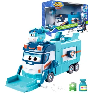Ігровий набір Super Wings Вантажівка Марка для сміття та прибирання, EU770854 UA