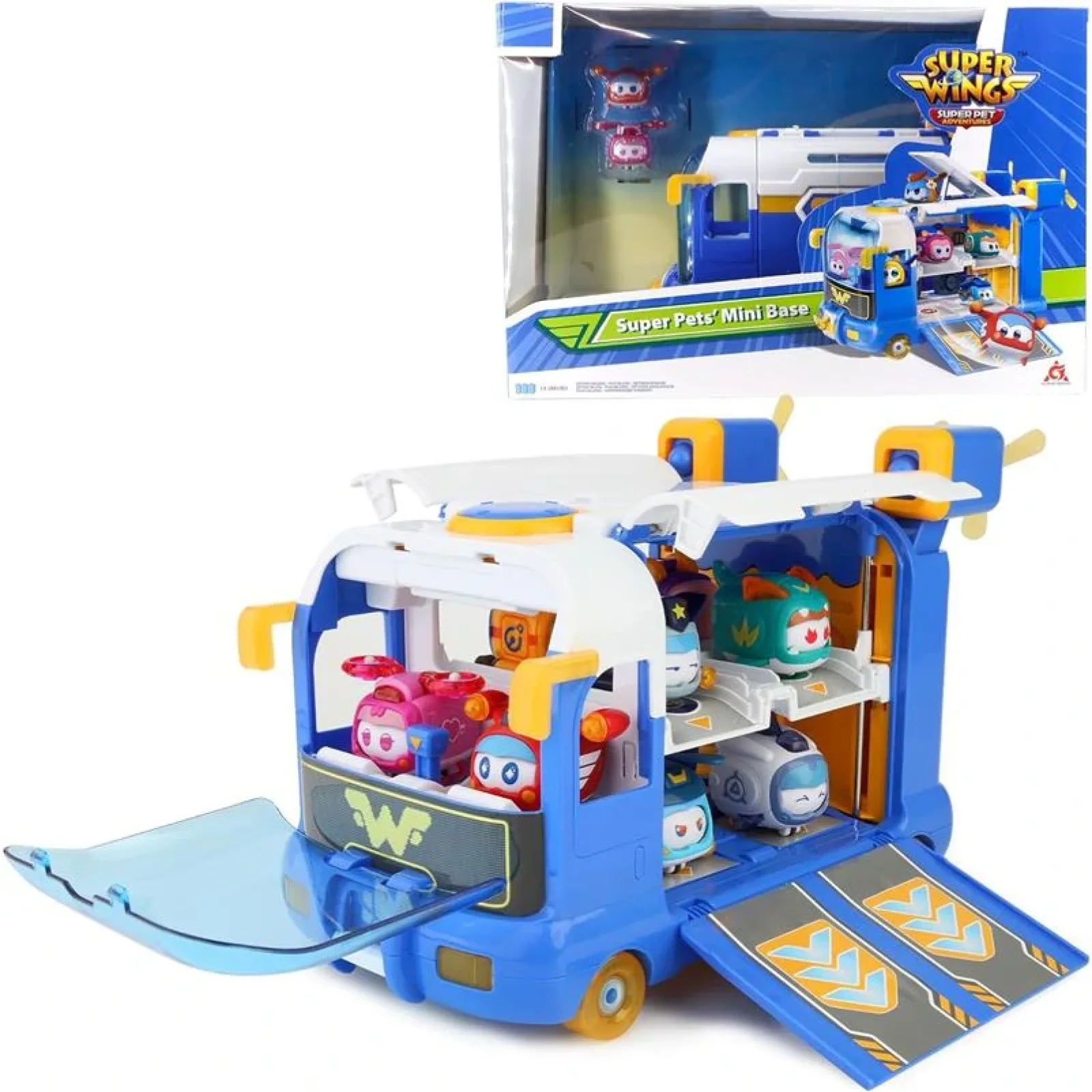 Ігровий набір Super Wings Міні-база Супер Улюбленців, EU770880 UA
