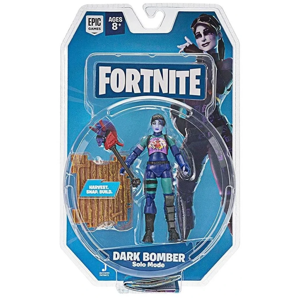 Колекційна фігурка Fortnite Solo Mode Dark Bomber, 10см, FNT0072 UA