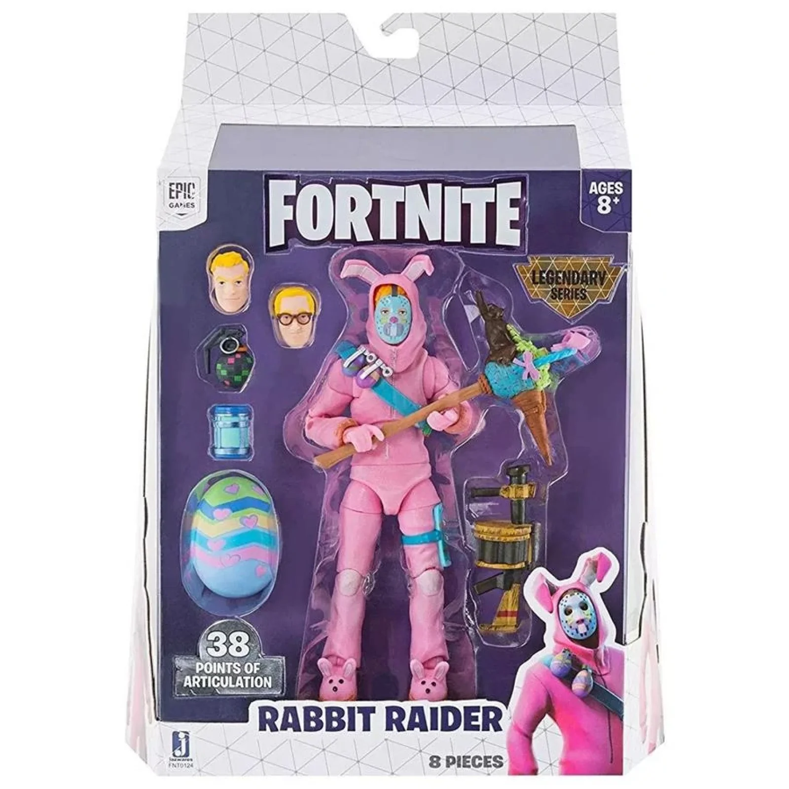 Колекційна фігурка Fortnite Legendary Series Rabbit Raider, 15см, FNT0124 UA