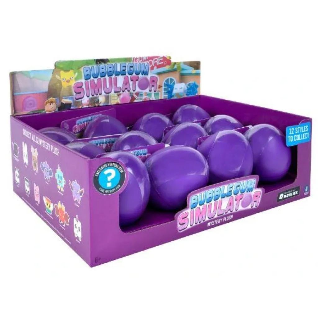 М'яка іграшка-сюрприз Roblox Micro Blind Plush Bubble Gum Simulator S1 в ас., ROB0551 UA