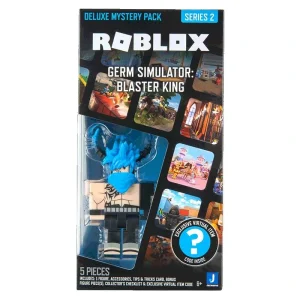 Ігрова колекційна фігурка Roblox Deluxe Mystery Pack Germ Simulator: Blaster King, ROB0584 UA