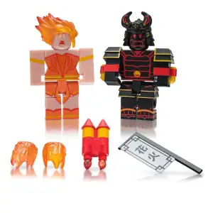 Ігровий набір Roblox Game Packs Heroes of Robloxia: Ember & Midnight Shogun, ROG0121 UA