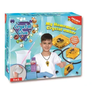 Набір для творчості Paulinda Crystal glue DIY "Кулони 3 в 1", PL-199607 UA