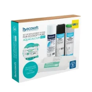 Комплект картриджів Ecosoft P'URE AquaCalcium Mint (6 місяців) (CHV5PUREMAC) UA