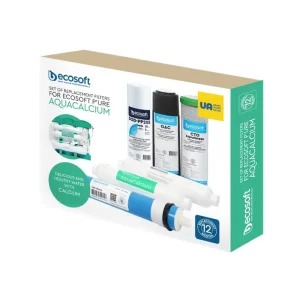 Комплект картриджів Ecosoft P`URE AquaCalcium Mint (12 місяців) (CHV6PUREMAC) UA