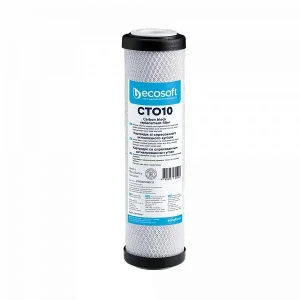 Картридж з спресованим активованим вугіллям Ecosoft 2.5х10" (CHVCB2510ECO) UA