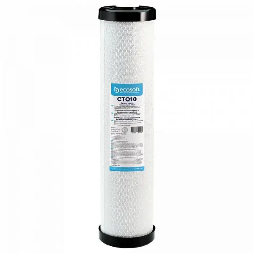 Картридж з спресованим активованим вугіллям Ecosoft 4.5х20