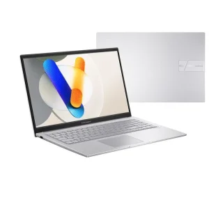 Ноутбук ASUS Vivobook 15 X1504VA-BQ500 15.6" FHD IPS, Intel i3-1315U, 16GB, F512GB, UMA, noOS, Сріблястий, 90NB10J2-M00PJ0 UA