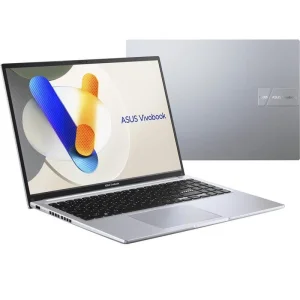 Ноутбук ASUS Vivobook 16 X1605VA-MB128 15.6" WUXGA IPS, Intel i7-1355U, 16GB, F1TB, UMA, NoOS, Сріблястий, 90NB10N2-M009E0 UA