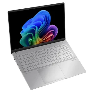 Ноутбук ASUS Vivobook S 15 S5507QA-MA058X 15.6" 3K OLED, Qualcomm X1E-78-10, 32GB, F1TB, UMA, Win11P, Сріблястий, 90NB14Q2-M00490 UA