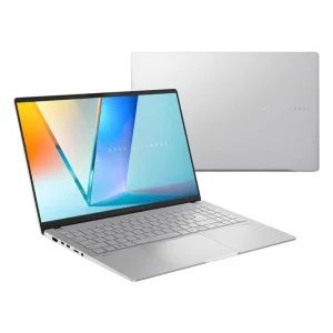 Ноутбук ASUS Vivobook S 15 S5507QA-MA044W 15.6" 3K OLED, Qualcomm X Plus X1P 42 100, 16GB, F512GB, UMA, Win11, Сріблястий, 90NB14Q2-M004D0 UA