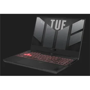 Ноутбук ASUS TUF A15 FA507NUR-LP052 15.6" FHD IPS, AMD R7-7435HS, 16GB, F512GB, NVD4050-6, NoOS, Сірий, 90NR0JP8-M004R0 UA