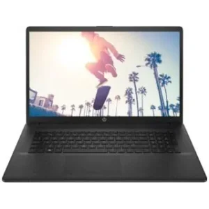 Ноутбук HP 17-cn4005ua 17.3" FHD IPS AG, Intel 5-120U, 16GB, F1024GB, UMA, DOS, чорний, B23C4EA UA