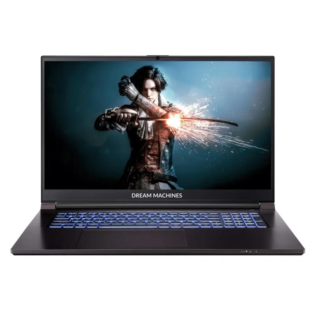 Ноутбук Dream Machines RG2050-17 17.3FHD IPS, Intel i7-13620H, 16GB, F1TB, NVD2050-4, DOS, чорний, RG2050-17UA25 UA