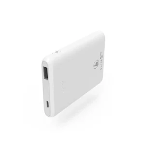 Зовнішній акумулятор HAMA 5000mAh "SLIM 5HD", white, 00188312 UA