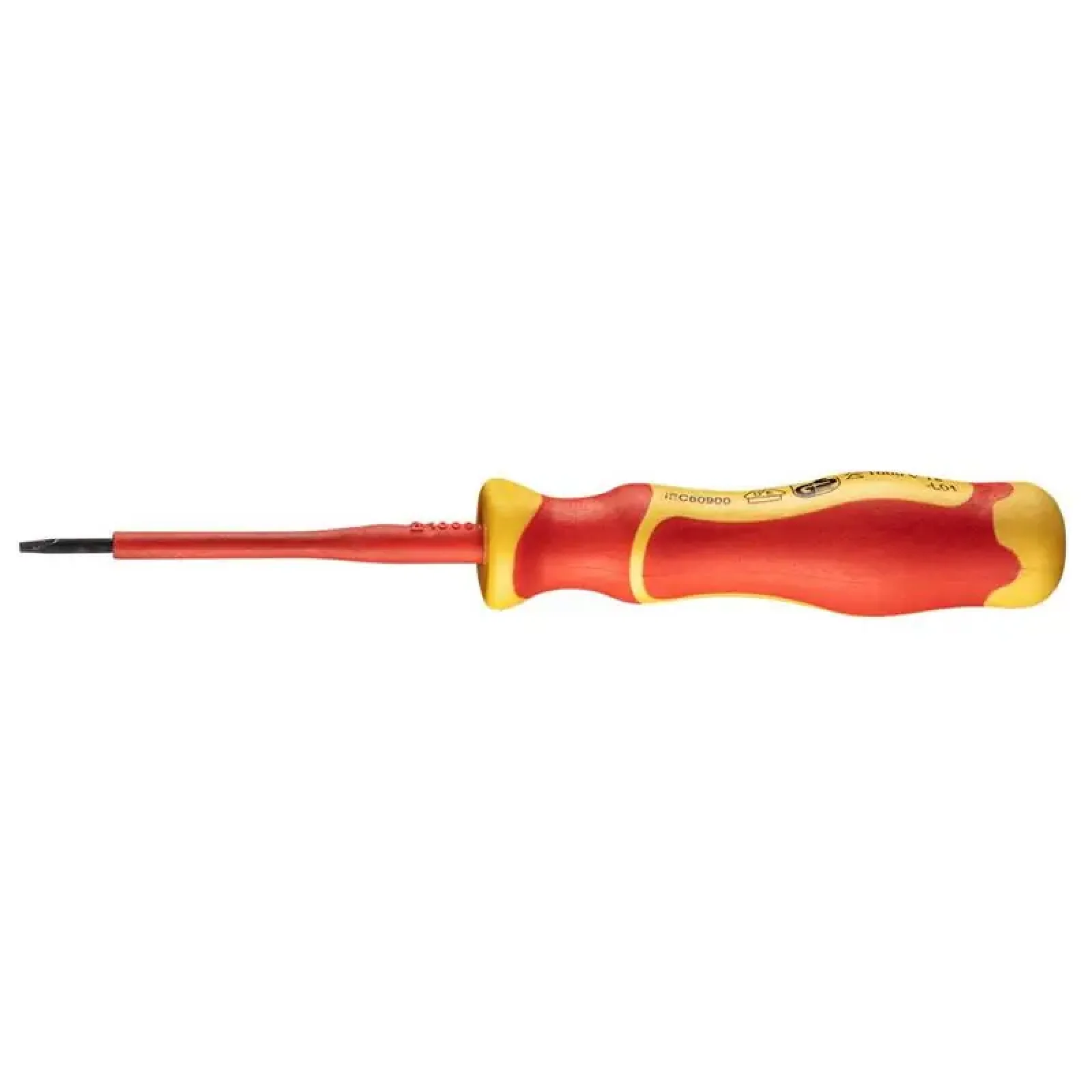 Викрутка Neo Tools плоска, діелектрична, SL4x100мм, сталь S2 (04-132) UA