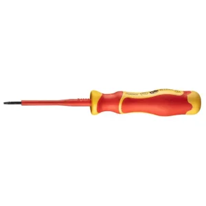 Викрутка Neo Tools плоска, діелектрична, SL4x100мм, сталь S2 (04-132) UA