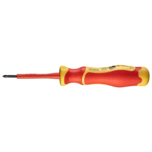 Викрутка Neo Tools хрестова, діелектрична, PH1x80мм, сталь S2 (04-138) UA