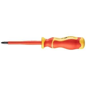 Викрутка Neo Tools хрестова, діелектрична, PH2х100мм, сталь S2 (04-139) UA