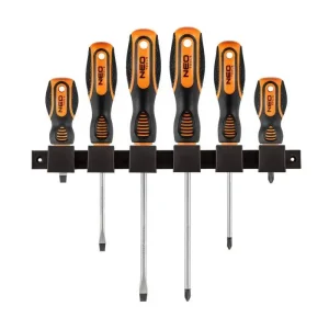 Викрутки Neo Tools набір 6шт, SL,PH, сталь CrV (04-193) UA