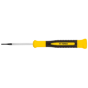 Викрутка TOPEX Torx, прецизійна, T6x50мм, сталь CrV (39D776) UA