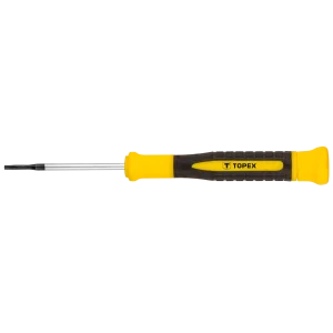 Викрутка TOPEX Torx, прецизійна, T8x50мм, сталь CrV (39D778) UA