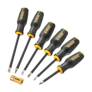 Викрутки DeWALT TOUGHSERIES MAX FIT, SL, PH, набір 6шт (DWHT62056-0) UA