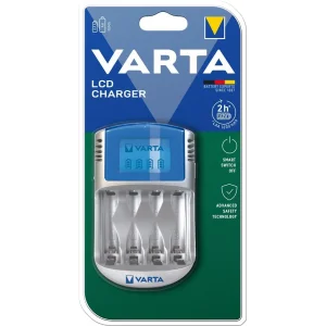 Зарядний пристрій VARTA LCD Charger, для АА/ААА акумуляторів, 57070201401 UA