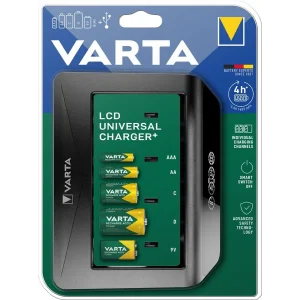 Зарядний пристрій Varta LCD universal Charger Plus, 57688101401 UA