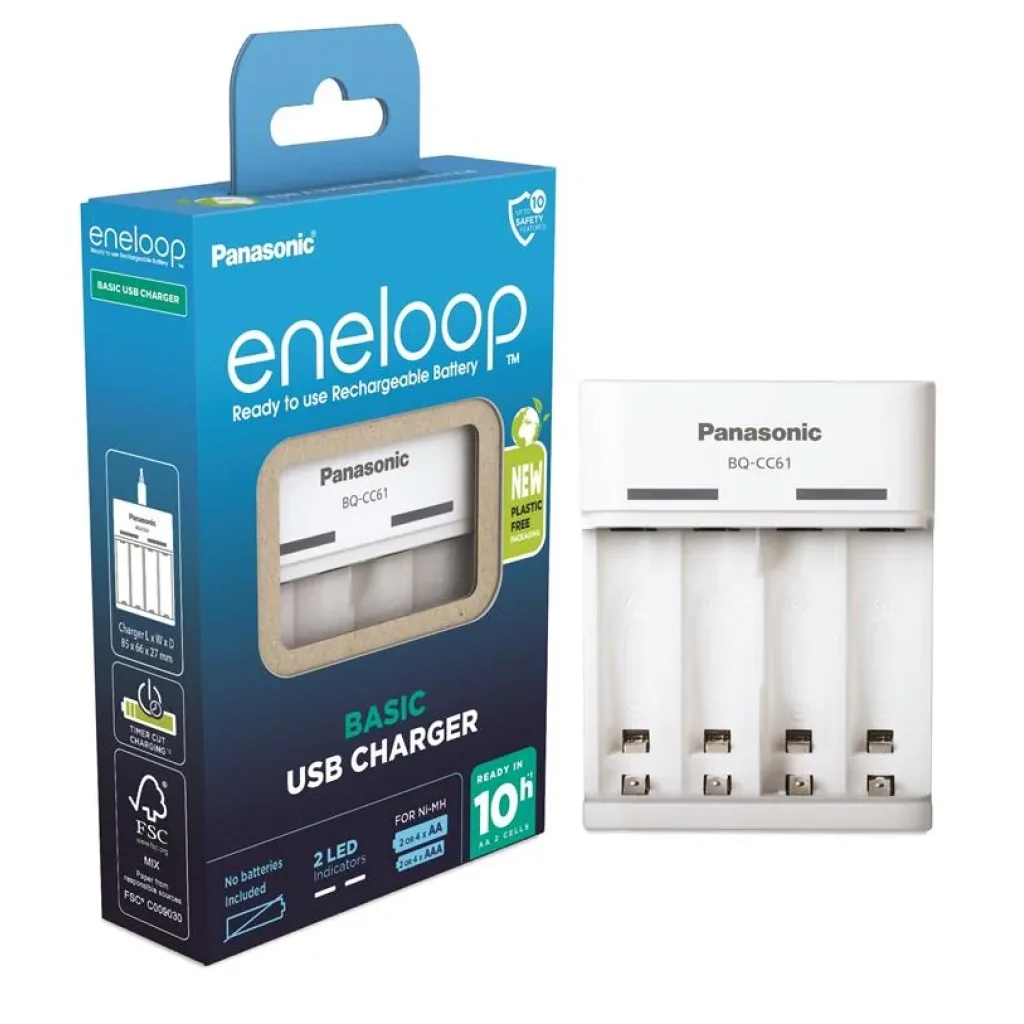 Зарядний пристрій Panasonic Basic USB Charger UA